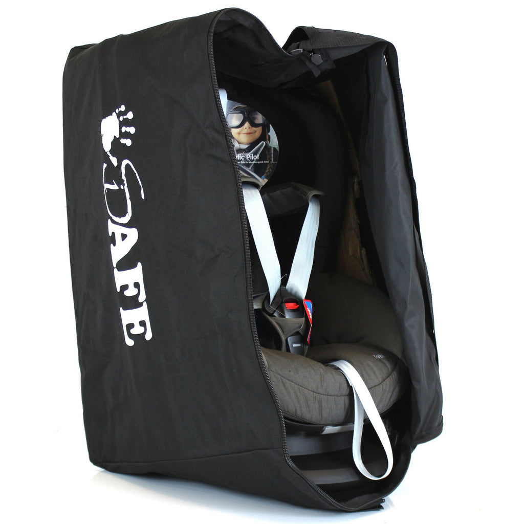 iSafe Universal Carseat Travel / Storage Bag For Britax Evolva 1-2-3 Plus Car Seat (Black Thunder) - Baby Travel UK
 - 6