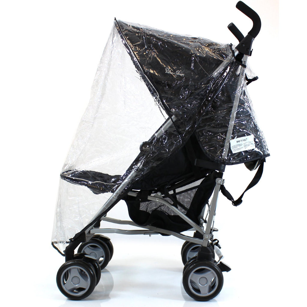 Universal Raincover Silver Cross Pop Pushchair Buggy Ventilated Top Quality - Baby Travel UK
 - 2