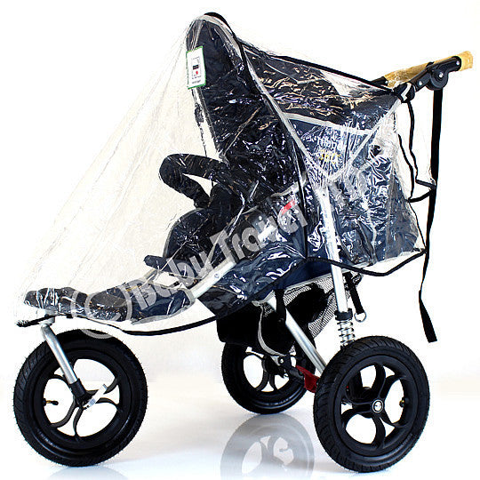Rain Cover For Out N About Nipper Single 360 Stroller Rain Cover New - Baby Travel UK
 - 2
