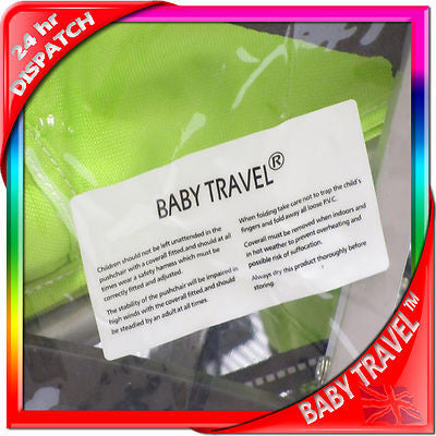 Rain Cover Suitable Baby Gogo 3 Wheeler - Baby Travel UK
 - 2