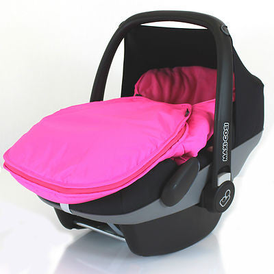 Universal Car Seat Footmuff/cosyToes. Maxi Cosi Pebble & Cabriofix 4 X Colours - Baby Travel UK
 - 7