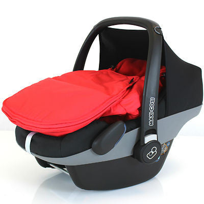 Universal Car Seat Footmuff/cosyToes. Maxi Cosi Pebble & Cabriofix 4 X Colours - Baby Travel UK
 - 3