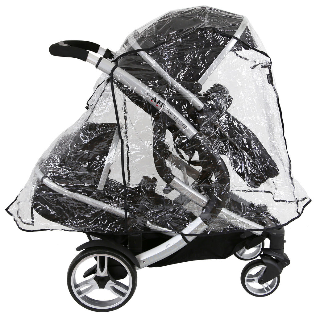 Joolz Geo Duo Tandem Raincover iN LiNe (Large) All In One Version - Baby Travel UK
 - 3