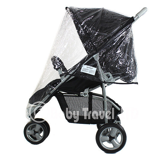 Rain Cover For Zeta Lite Stroller Raincover Zipped - Baby Travel UK
 - 1