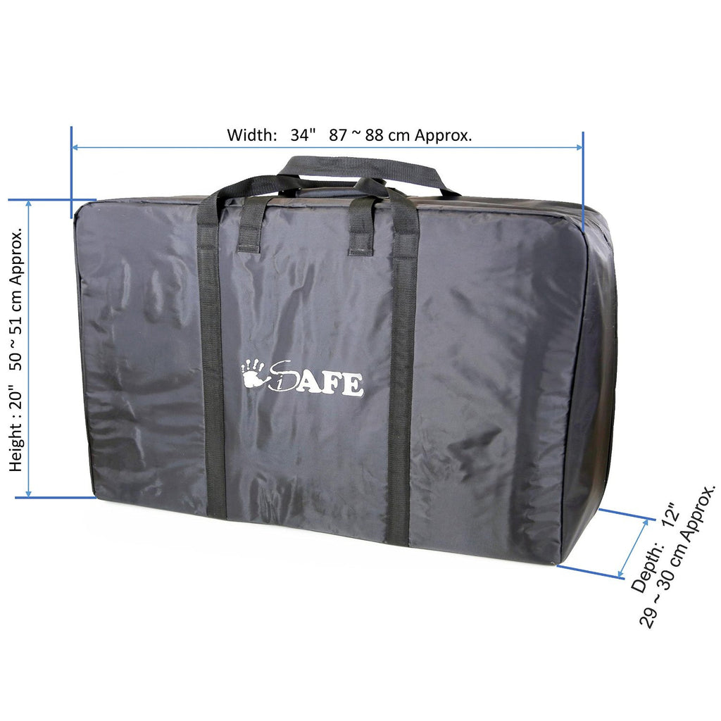 iSafe Single Travel Bag Luggage Heavy Duty Design to fit Isafe Travel System Stroller - Baby Travel UK
 - 3