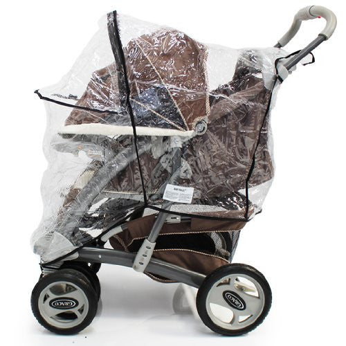 New Sale Rain Cover To Fit Graco Vivo Ts & Stroller - Baby Travel UK
 - 4