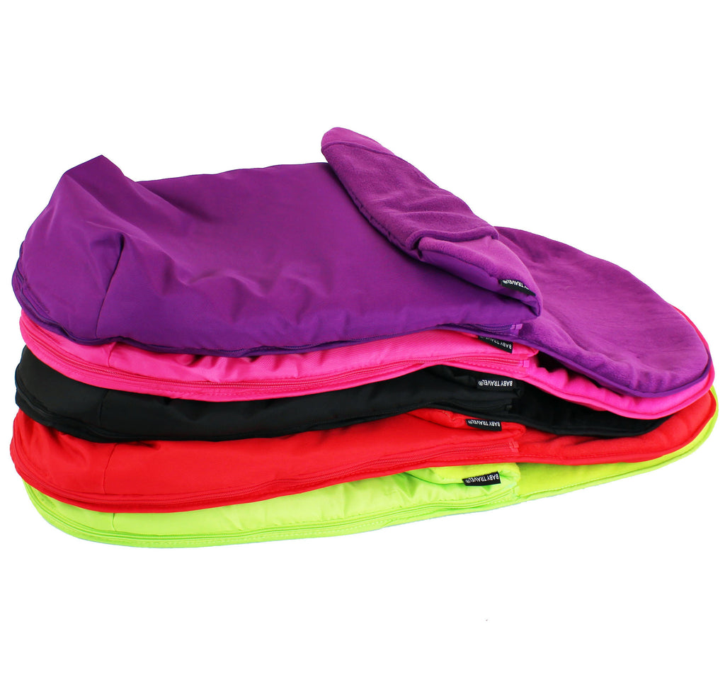 Luxury Fleece Lined Footmuff Lime Green Pouches For Mamas And Papas Luna - Baby Travel UK
 - 12