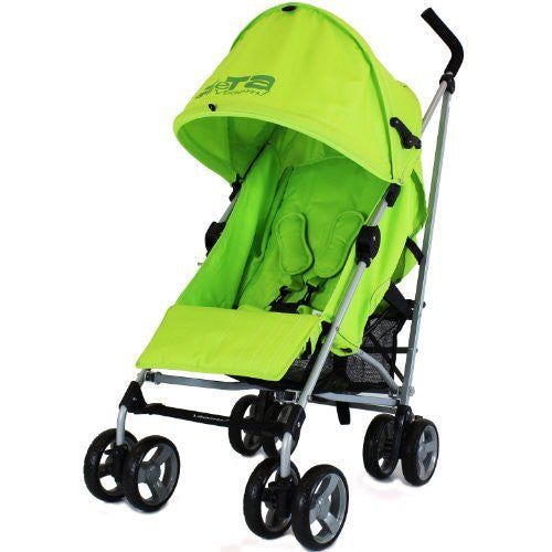 Baby Stroller Zeta Vooom Hearts And Stars Complete Lime Lemon - Baby Travel UK
 - 3