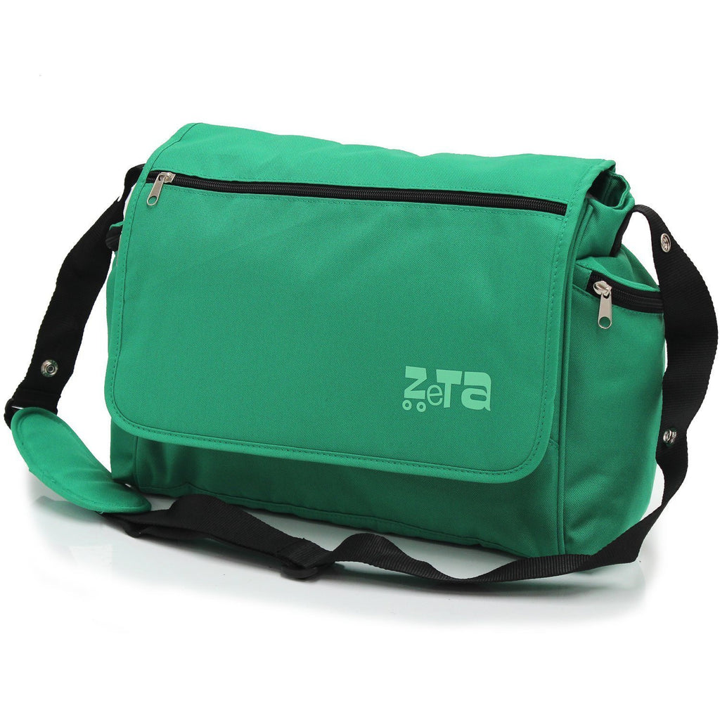 Baby Travel Zeta Changing Bag  Leaf (Green Plain) - Baby Travel UK
 - 3