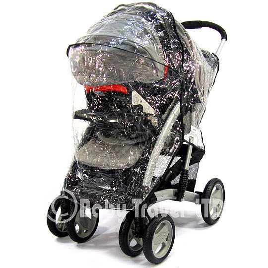 Travel System Zipped Raincover For Graco - Baby Travel UK
 - 3