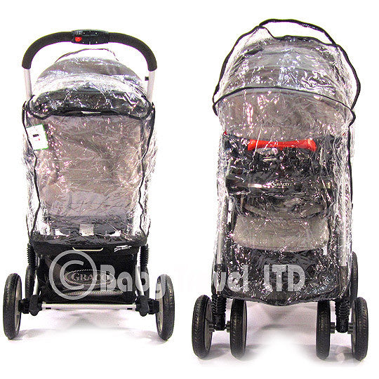 Rain Cover For Jane Twone Single Pushchair  & 1 Koos Car Seat - Baby Travel UK
 - 3