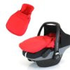 Carseat Footmuff Warm Red Fits Graco Logico Auto Baby Pram Travel System - Baby Travel UK
 - 1