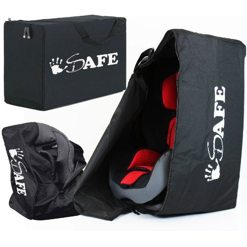 iSafe Universal Carseat Travel / Storage Bag For Maxi-Cosi Tobi Car Seat (Black Raven) - Baby Travel UK
 - 4