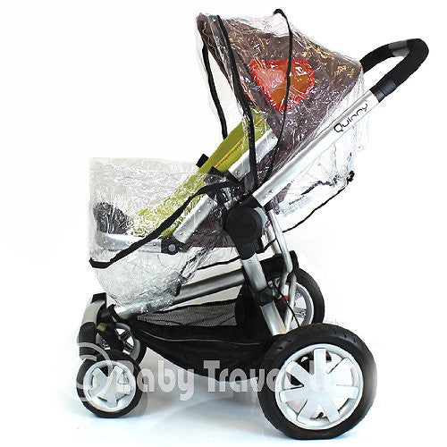 Universal Raincover For Bugaboo Buffalo Pushchair Ventilated Top Quality NEW - Baby Travel UK
 - 3