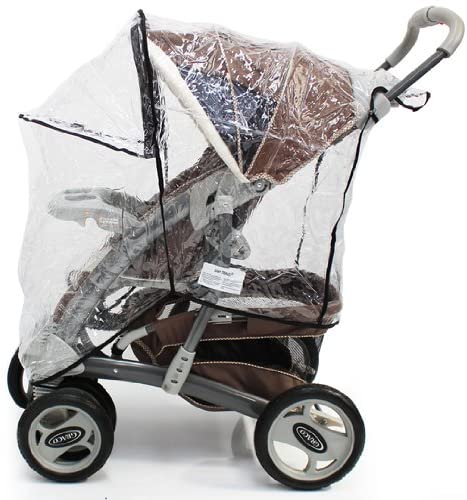 Travel System Zipped Rain Cover For Graco