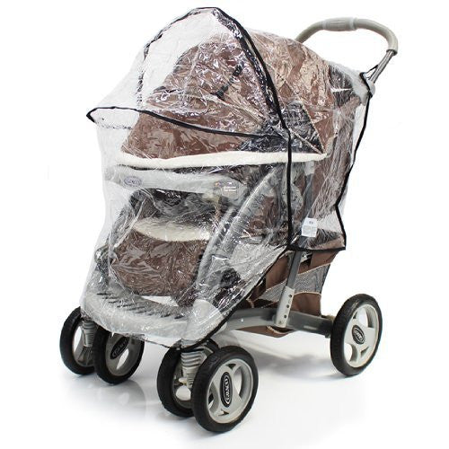 Raincover Zipped For Graco Quattro Tour Sport Travel System - Baby Travel UK
 - 2