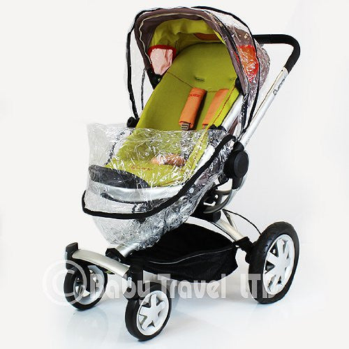 New Set Of 2 Rain Cover To Fit Obaby Zoom Seat Units Tandem Ziko Raincover - Baby Travel UK
 - 1