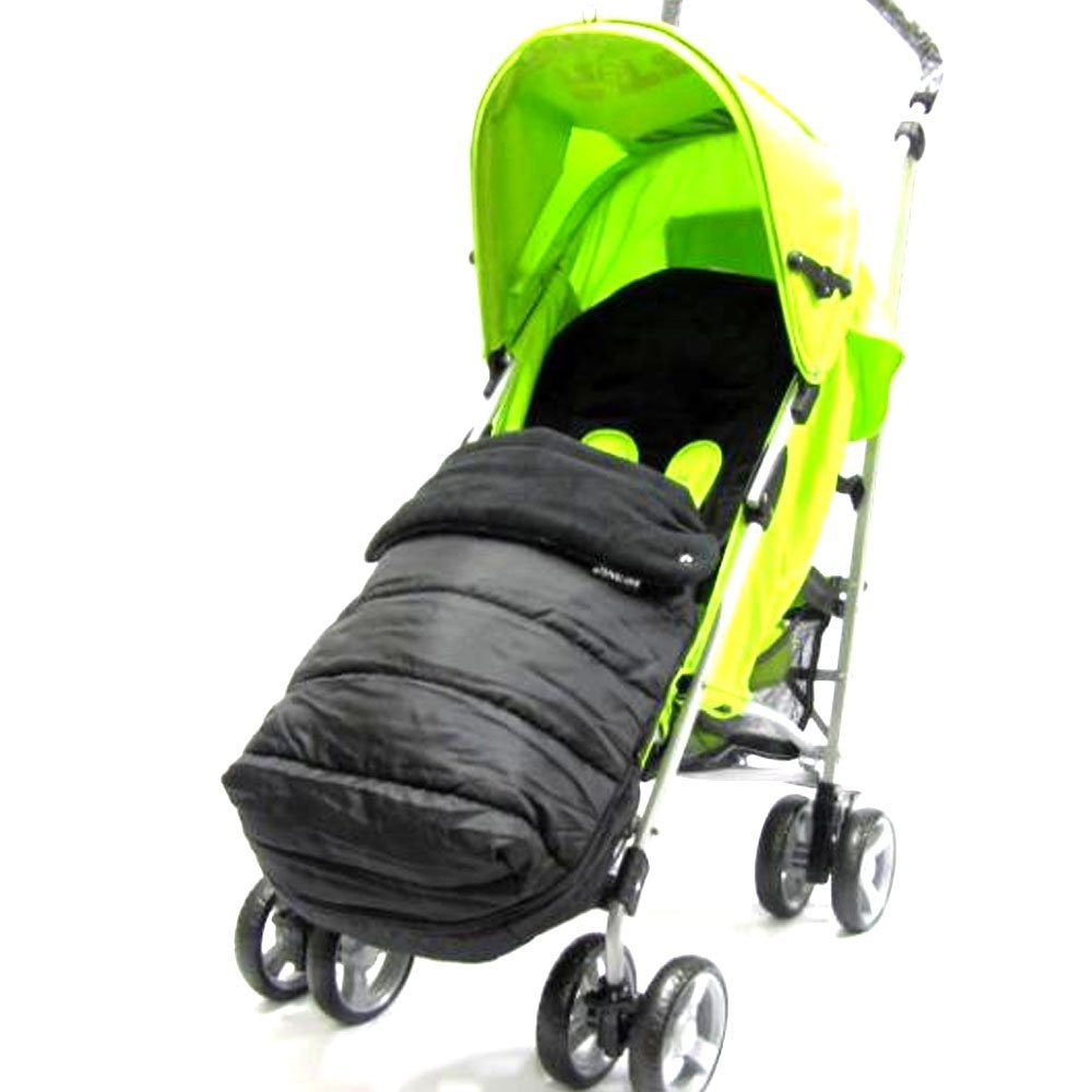 Universal Deluxe 2 In 1 Footmuff - Leaf (Green) - Baby Travel UK
 - 4