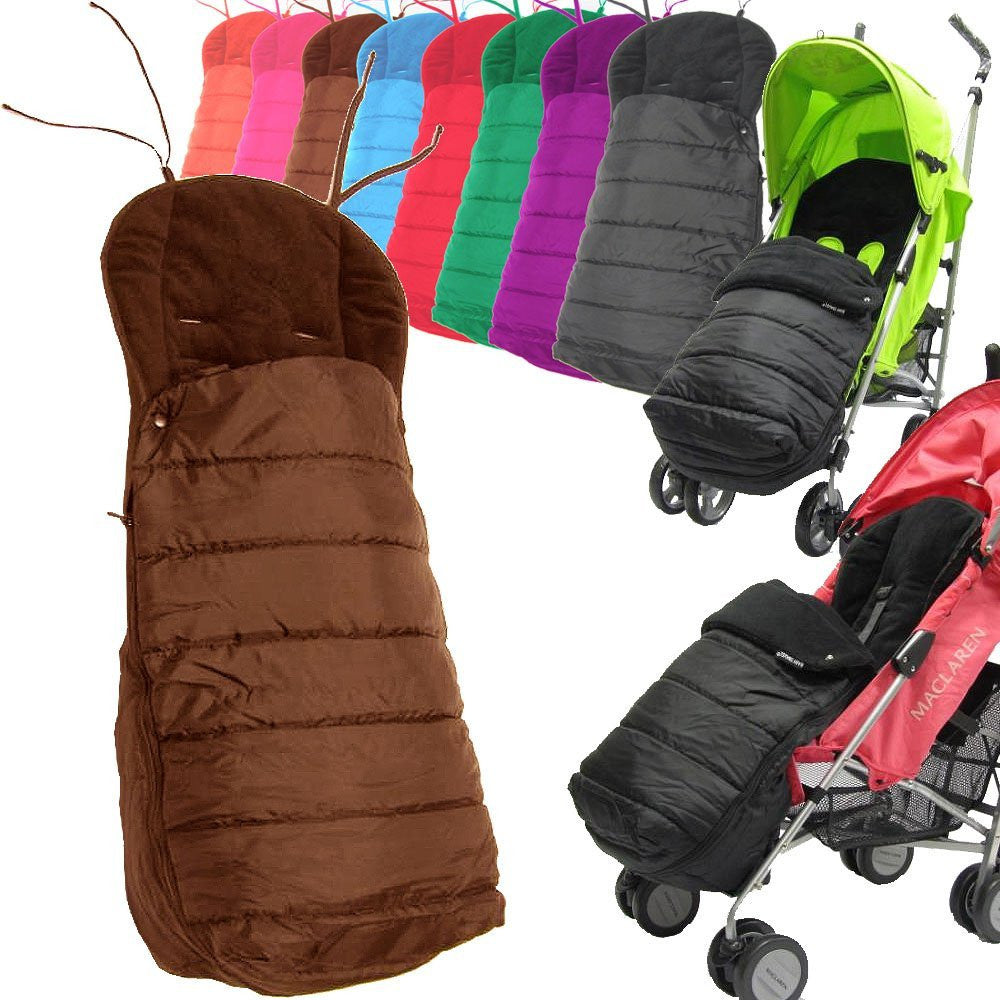 Universal Deluxe 2 In 1 Footmuff Buggy Cosytoes To Fit Graco Evo Pushchair - Black - Baby Travel UK
 - 18