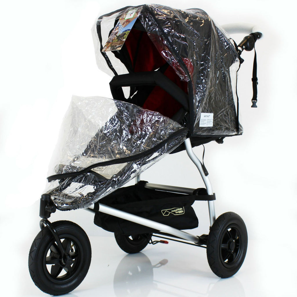Universal Raincover Baby Jogger City Mini Zip Buggy Pushchair Top Quality - Baby Travel UK
 - 1