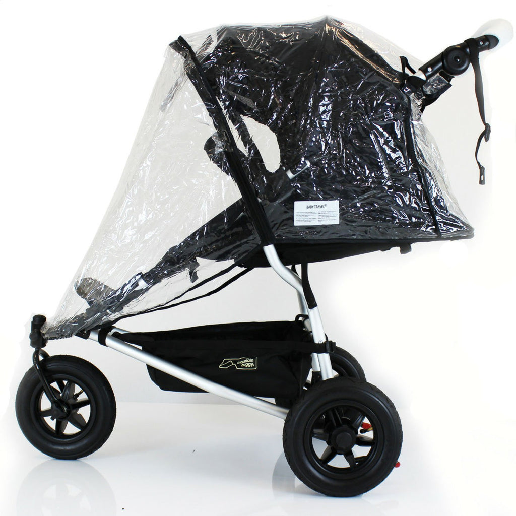 Baby Stroller Buggy 3 Wheeler Raincover For Mountain Buggy Urban - Baby Travel UK
 - 4