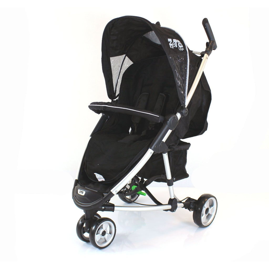 Stroller Pushchair 3 Wheeler Footmuff - Black - Baby Travel UK
 - 3
