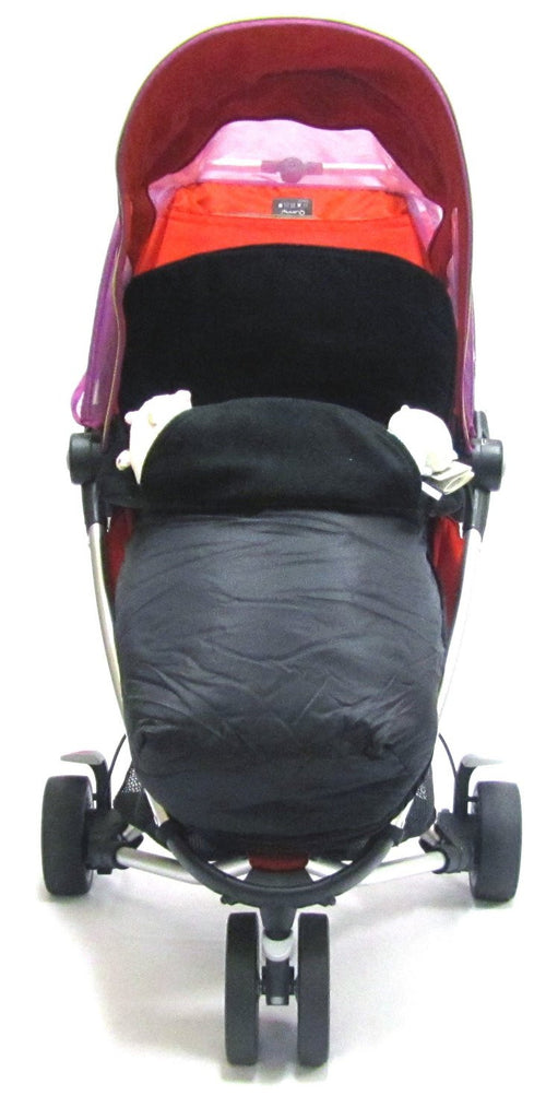 New Footmuff To Fit Petite Star Zia, Quinny Buzz Black - Baby Travel UK
 - 2