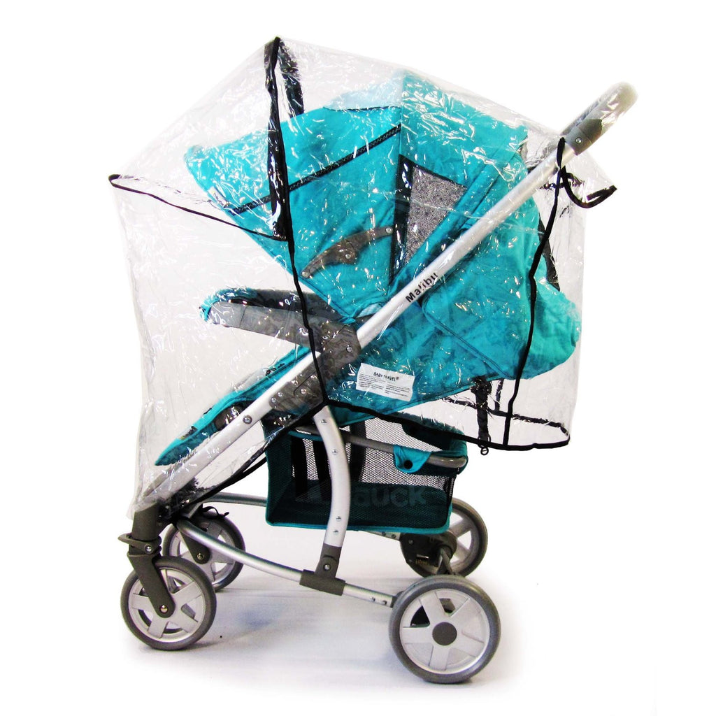 Rain Cover Cover For Hauck Malibu Fits Carseat Carrycot Stroller 3 In 1 - Baby Travel UK
 - 3