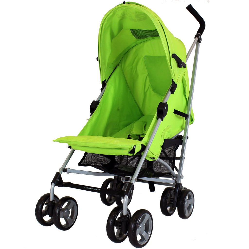 Baby Stroller Zeta Vooom Lime Including Sunnet - Baby Travel UK
 - 5