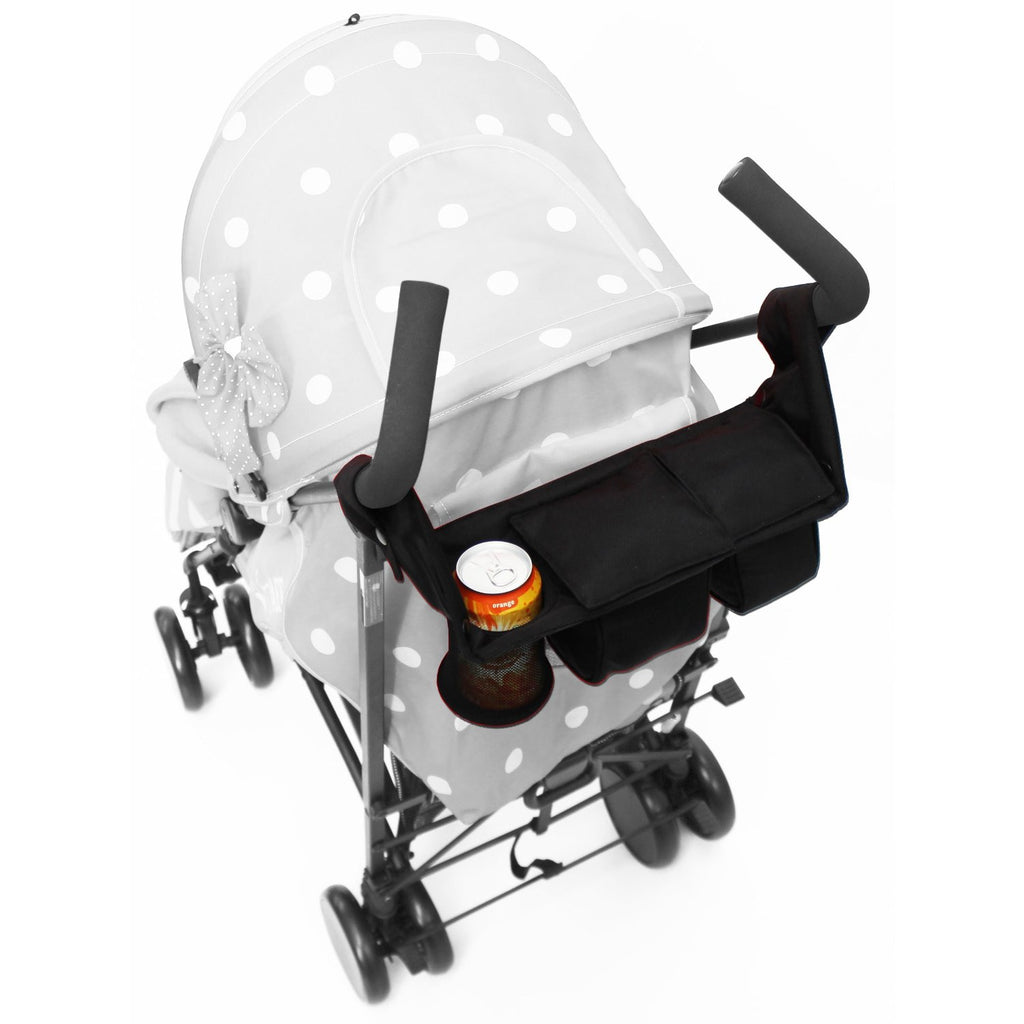 iSafe Pram Parent Console Organiser For Carrera Sport 3 in 1 Carrycot - Baby Travel UK
 - 3