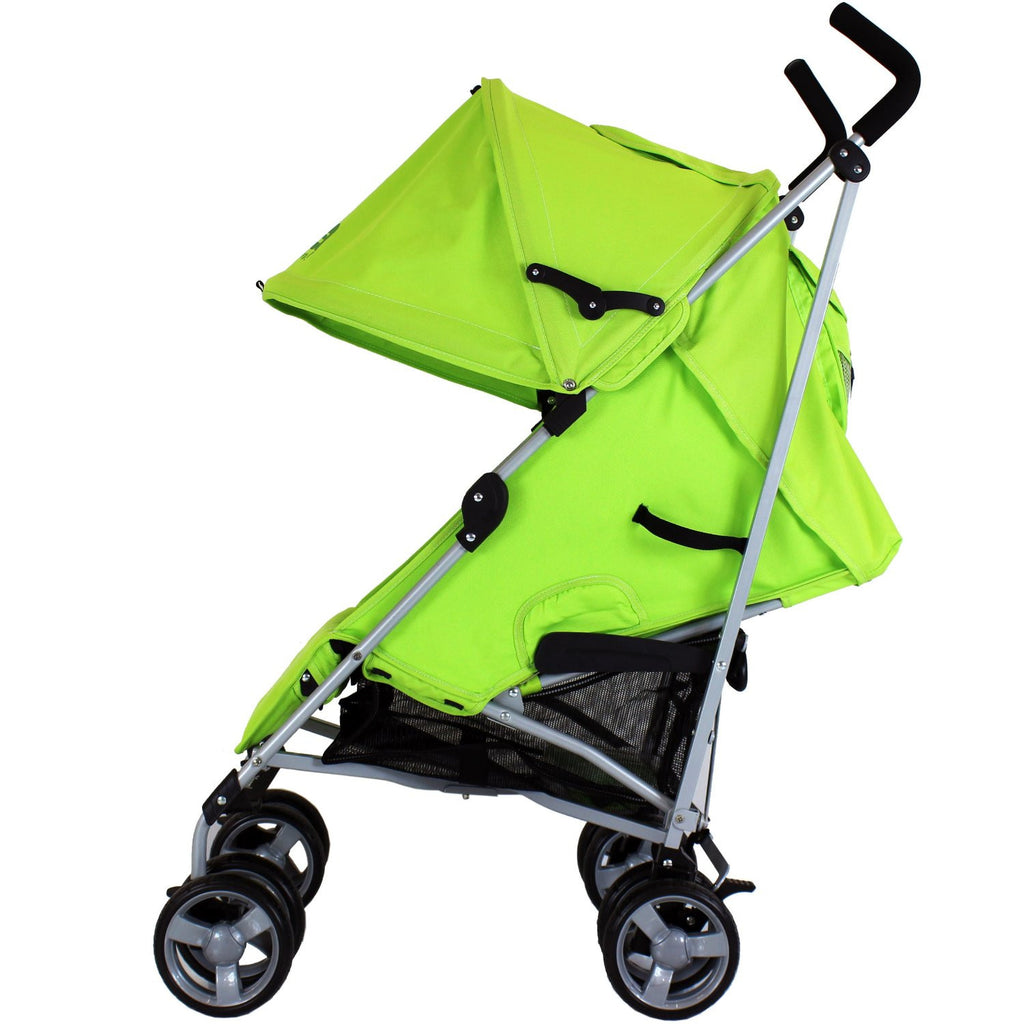 Baby Stroller Zeta Vooom Complete Lime (Lemon) With Changing Bag - Baby Travel UK
 - 7
