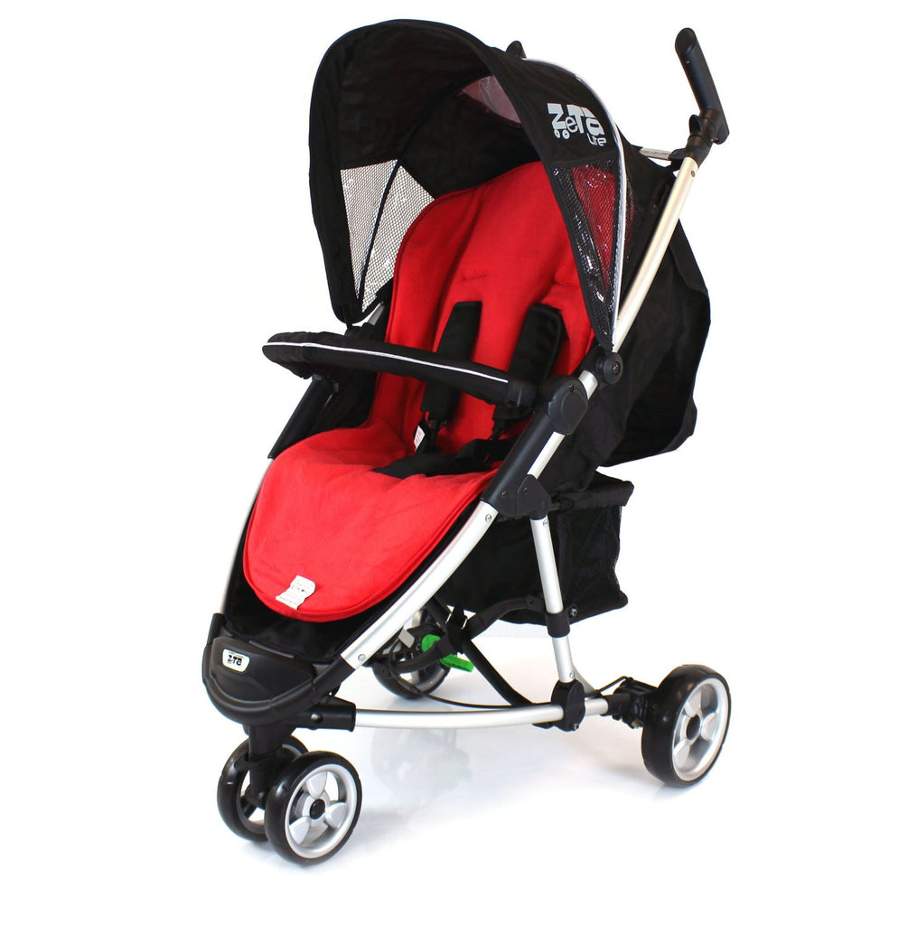 Red Liner Footmuff To Fit Quinny Zapp Buggy Petite Star Zia Obaby Zoma Hauck - Baby Travel UK
 - 2