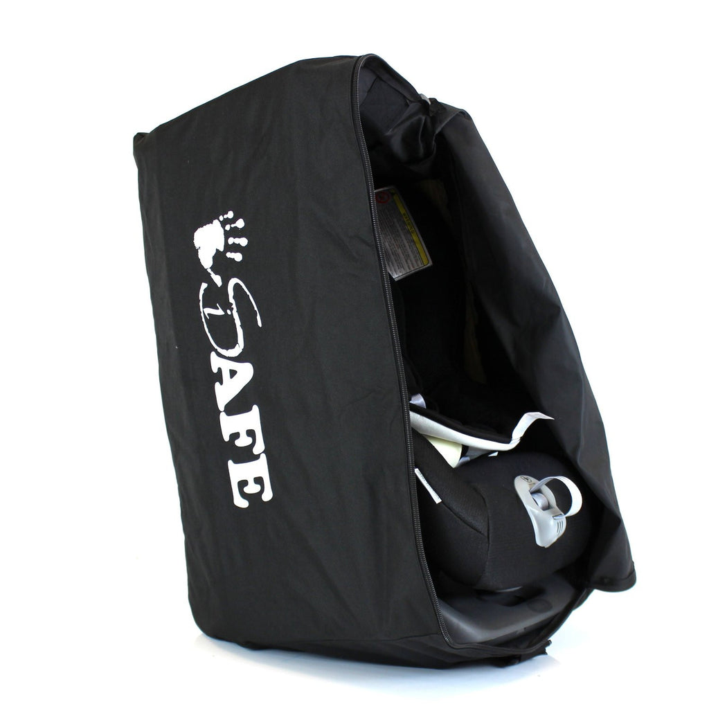 iSafe Carseat Travel / Storage Bag For Nuna Rebl i-Size Car Seat (Caviar) - Baby Travel UK
 - 2