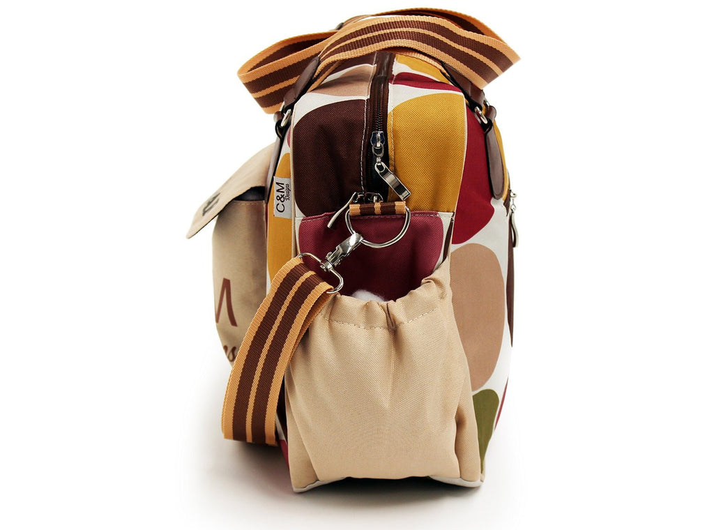 iSafe Changing Bag Luxury Quality - C&M (Design) Designer Baby Nappy Bag - Baby Travel UK
 - 3