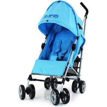 Passeggino Buggy Ultraleggero Zeta Vooom Blu + Parapioggia Inclusivo - Baby Travel UK
 - 1