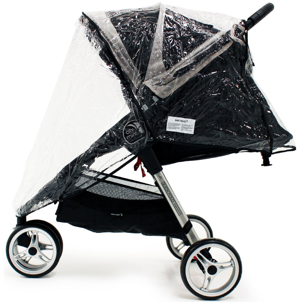 Baby Jogger City Mini Single Raincover - Baby Travel UK
 - 4