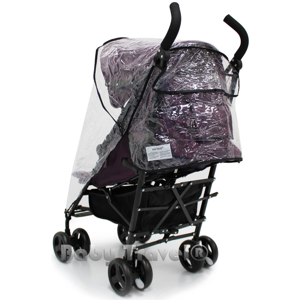 Raincover For Chicco Multiway Evo Stroller Rain Cover - Baby Travel UK
 - 3