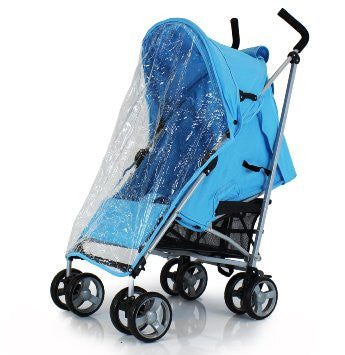 Passeggino Buggy Ultraleggero Zeta Vooom Blu + Parapioggia Inclusivo - Baby Travel UK
 - 3
