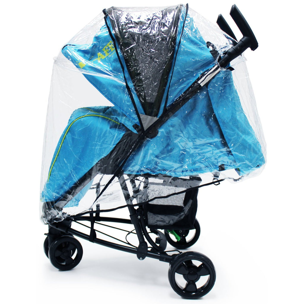 iSafe Visual 3 Rain Cover Stroller three Wheeler Raincover - Baby Travel UK
 - 2
