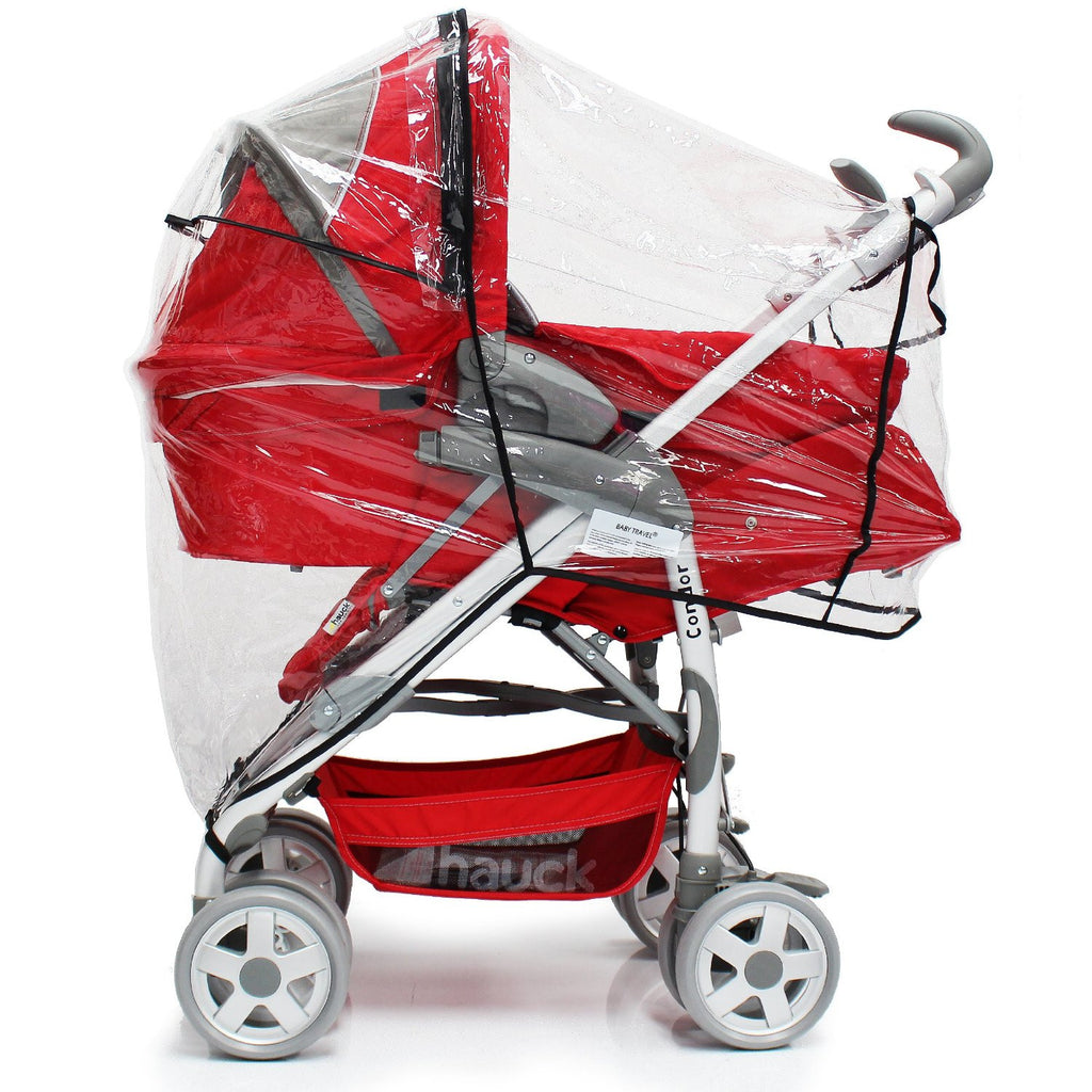 Rain Cover For Quinny Buzz Xtra Cabriofix Travel System Package (Red Rumour) - Baby Travel UK
 - 4