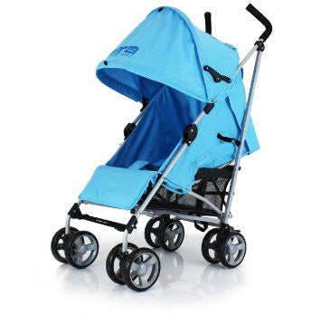 Passeggino Buggy Ultraleggero Zeta Vooom Blu + Parapioggia Inclusivo - Baby Travel UK
 - 5