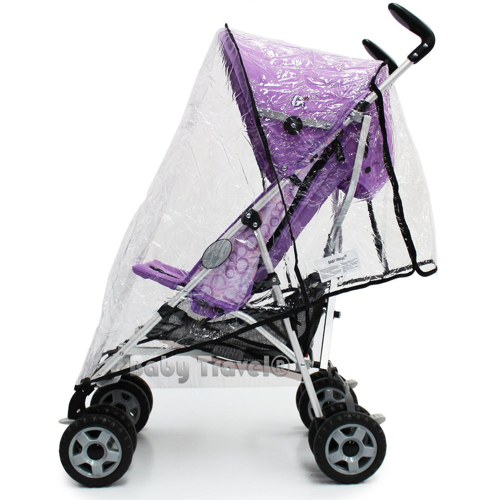 Rain Cover To Fit Mamas & Papas Kato² Buggy (Red/Taupe) - Baby Travel UK
 - 1