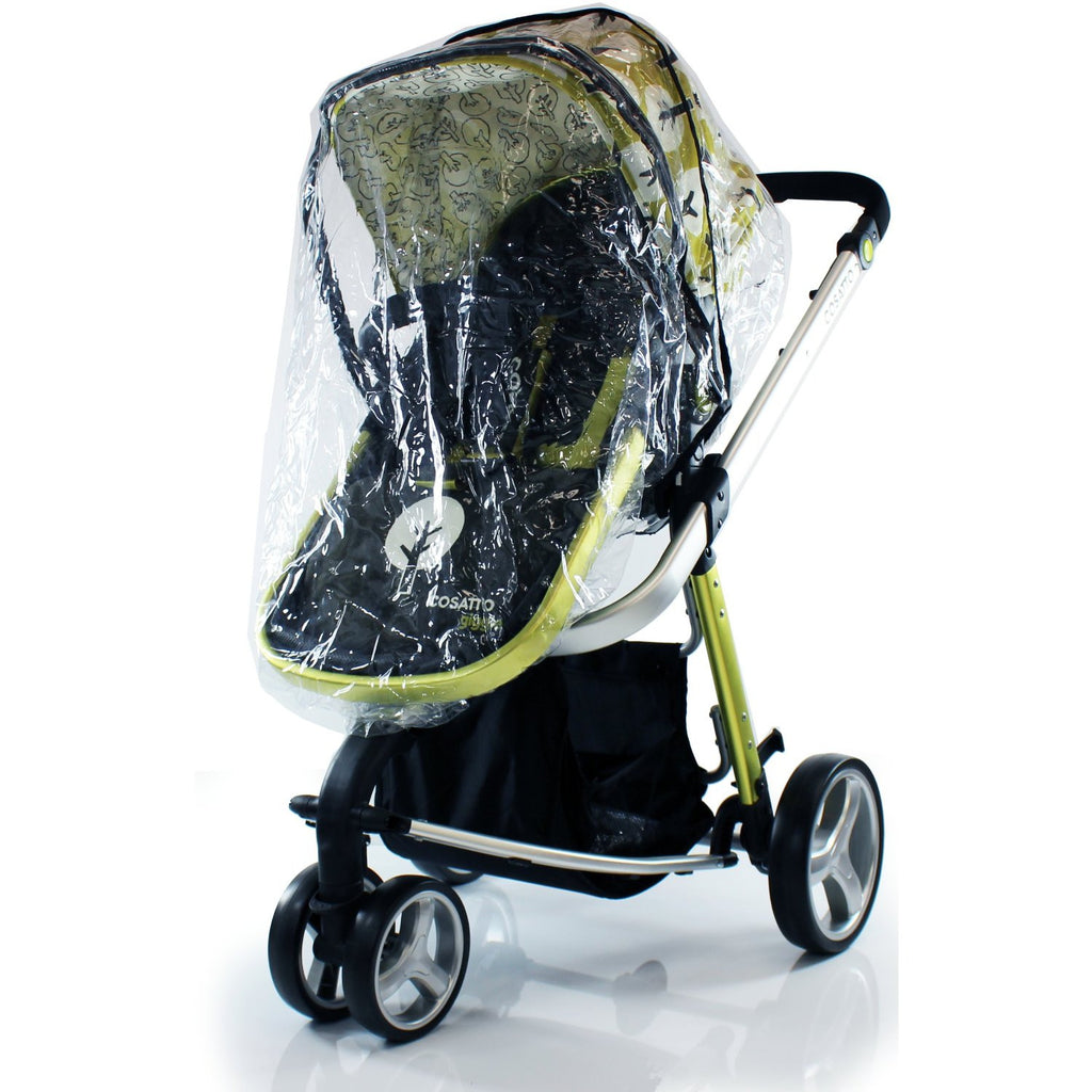 New Set Of 2 Rain Cover To Fit Obaby Zoom Seat Units Tandem Ziko Raincover - Baby Travel UK
 - 6