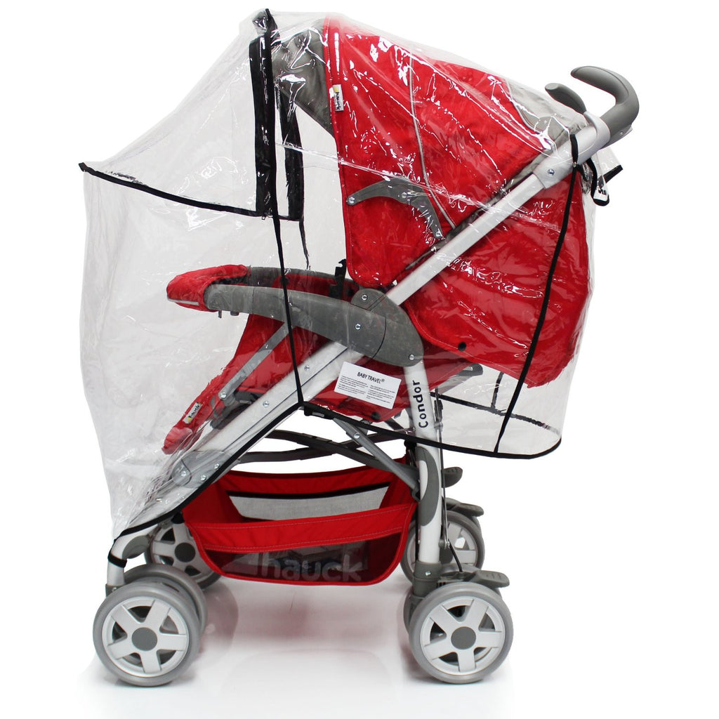Raincover For Quinny Moodd White Cabriofix Travel System (Grey Gravel) - Baby Travel UK
 - 2