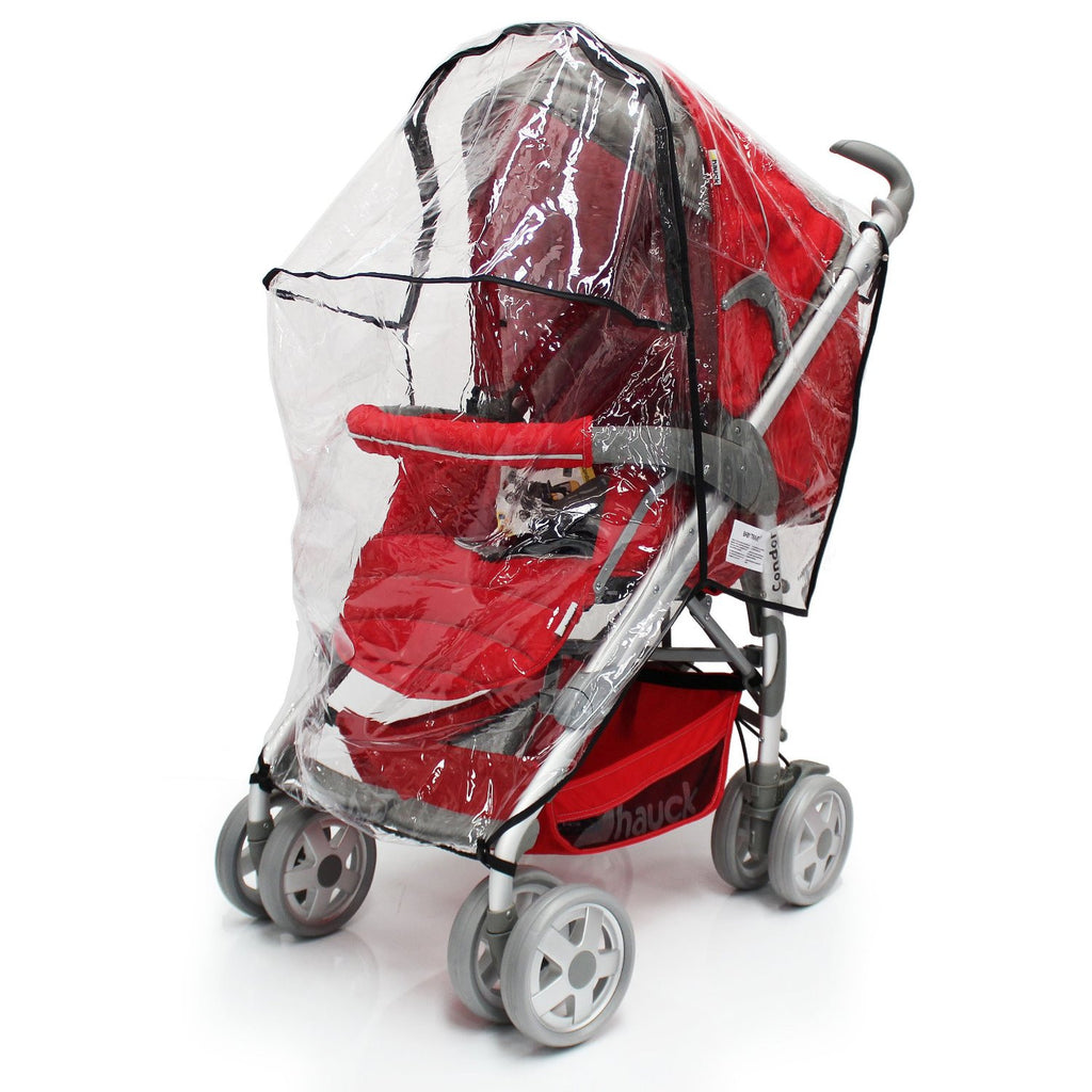 Rain Cover For BabyStyle Prestige Leatherette Classic Air Chrome Travel System (Sequin Dreams) - Baby Travel UK
 - 4