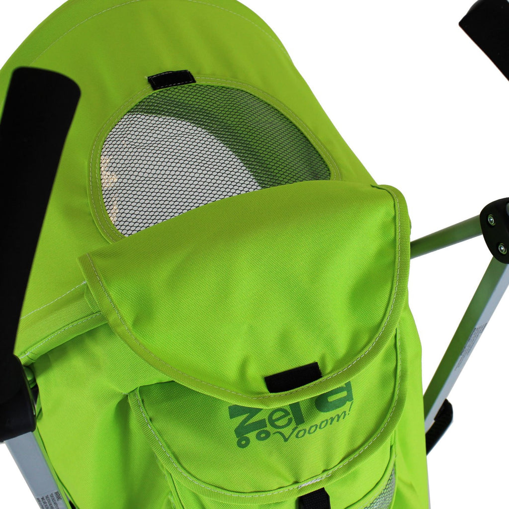 Baby Stroller Zeta Vooom Complete Lime (Lemon) With Changing Bag - Baby Travel UK
 - 4