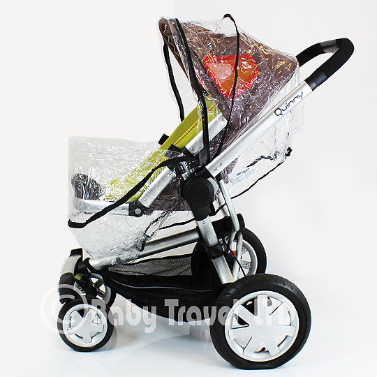Rain Cover Fit Quinny Buzz Pram Pushchair Stroller - Baby Travel UK
 - 3