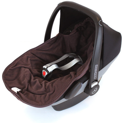 New Carseat Footmuff Hot Chocolate Brown Fits Graco Symbio Mosaic Mirage Quattro - Baby Travel UK
 - 4