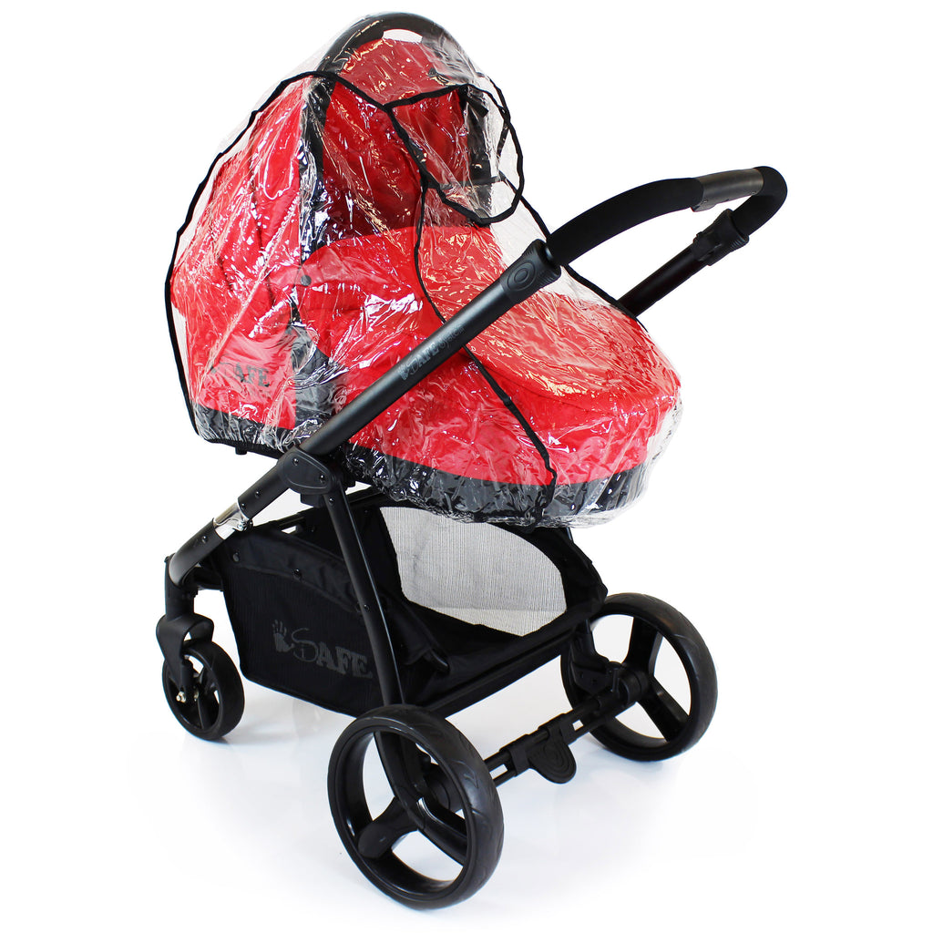 Rain Cover For Graco Evo Carrycot & Stroller All In 1  Wind Rain Coverall - Baby Travel UK
 - 3