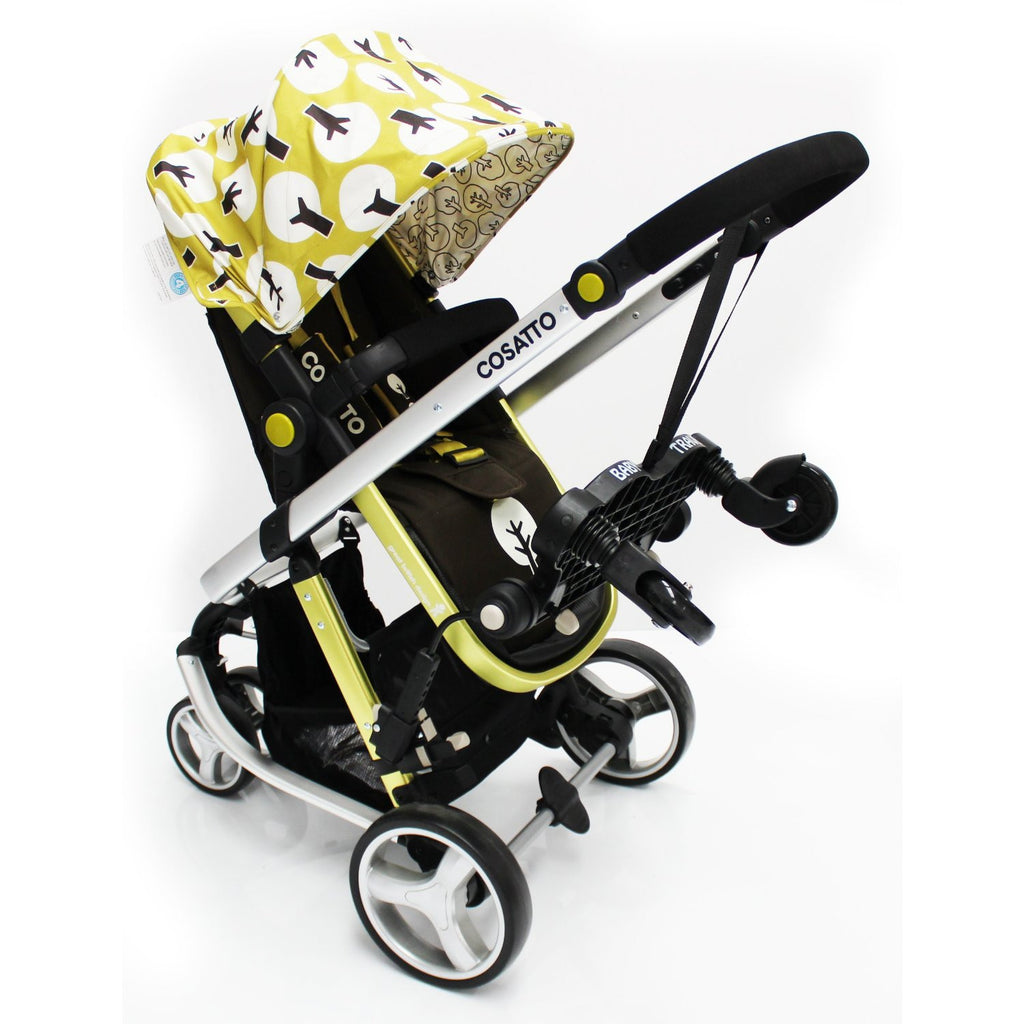 Buggy Stroller Pram Board To Fit Cosatto Giggle - Black/Grey - Baby Travel UK
 - 5